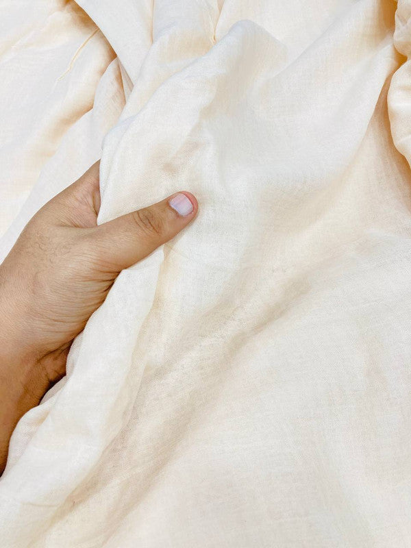 Most Premium Pure Double Cloth Cotton Plain FABRIC (Big WIDTH!!)