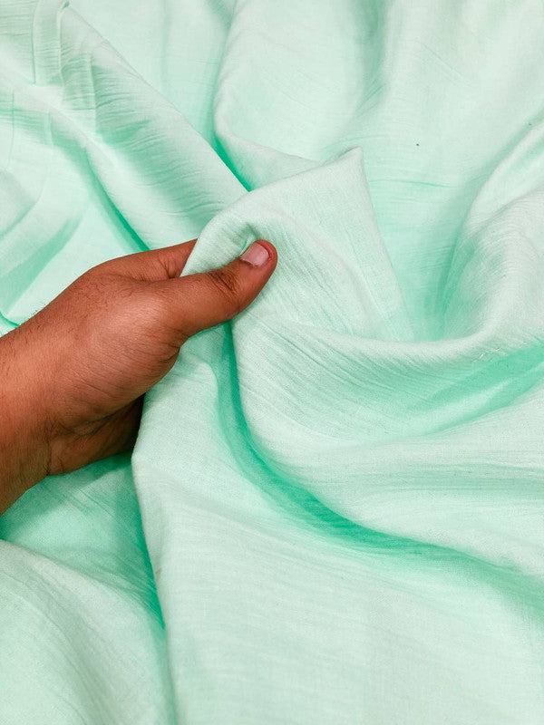 Most Premium Pure Double Cloth Cotton Plain FABRIC (Big WIDTH!!)