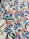 Most Premium Pure Cotton Hakuba Chikankari Printed Fabric (Big WIDTH!!)