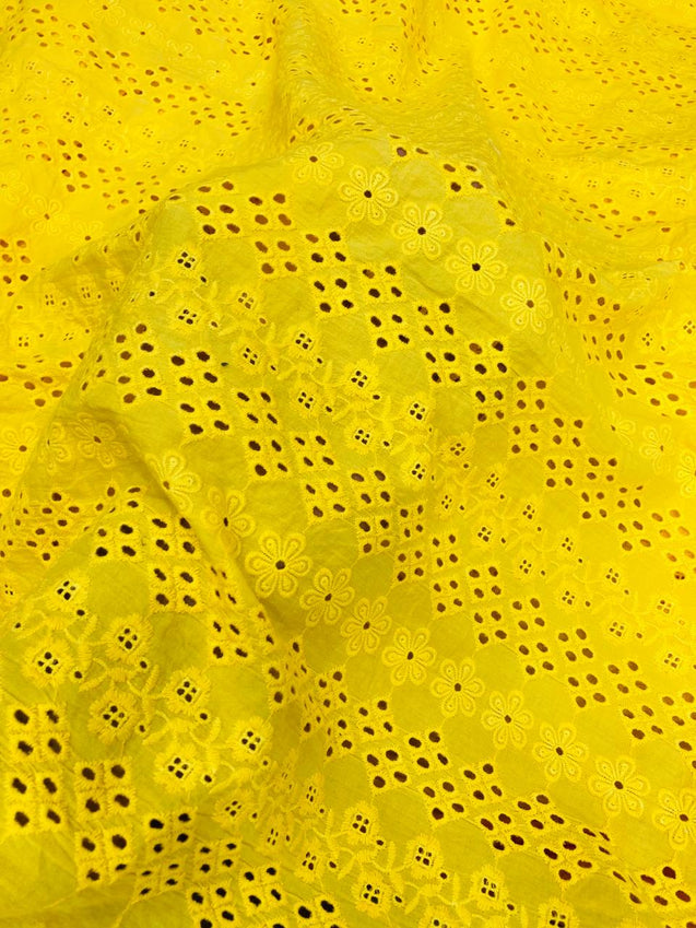 Most Premium Pure Cotton Hakuba Chikankari Fabric (Big WIDTH!!)
