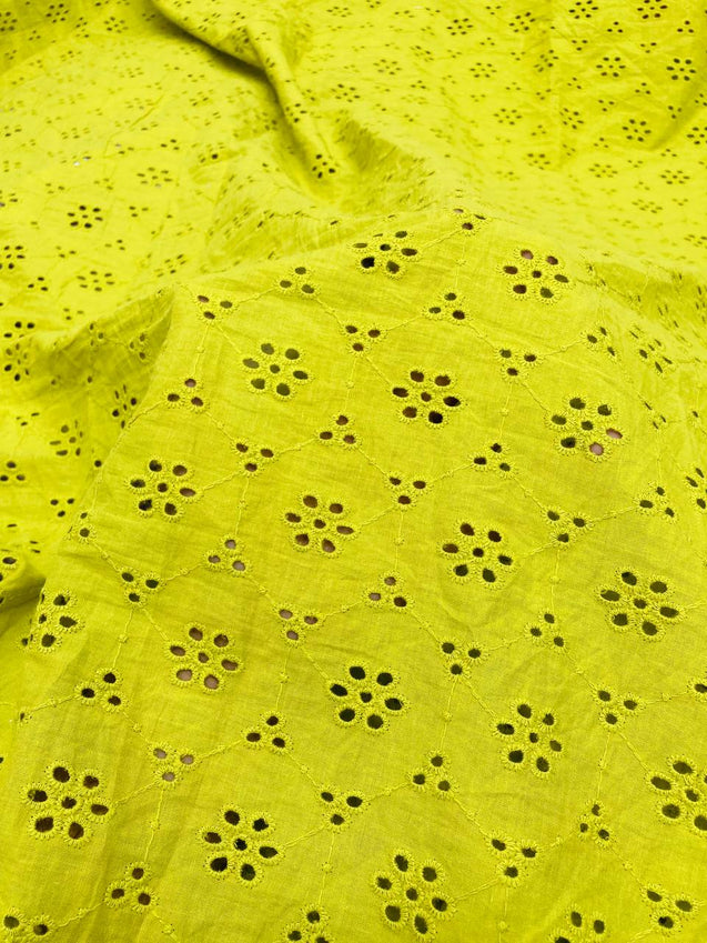 Most Premium Pure Cotton Hakuba Chikankari Fabric (Big WIDTH!!)