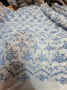 Most Premium Pure Hakuba Chikankari Cotton Fabric (Big WIDTH!!)