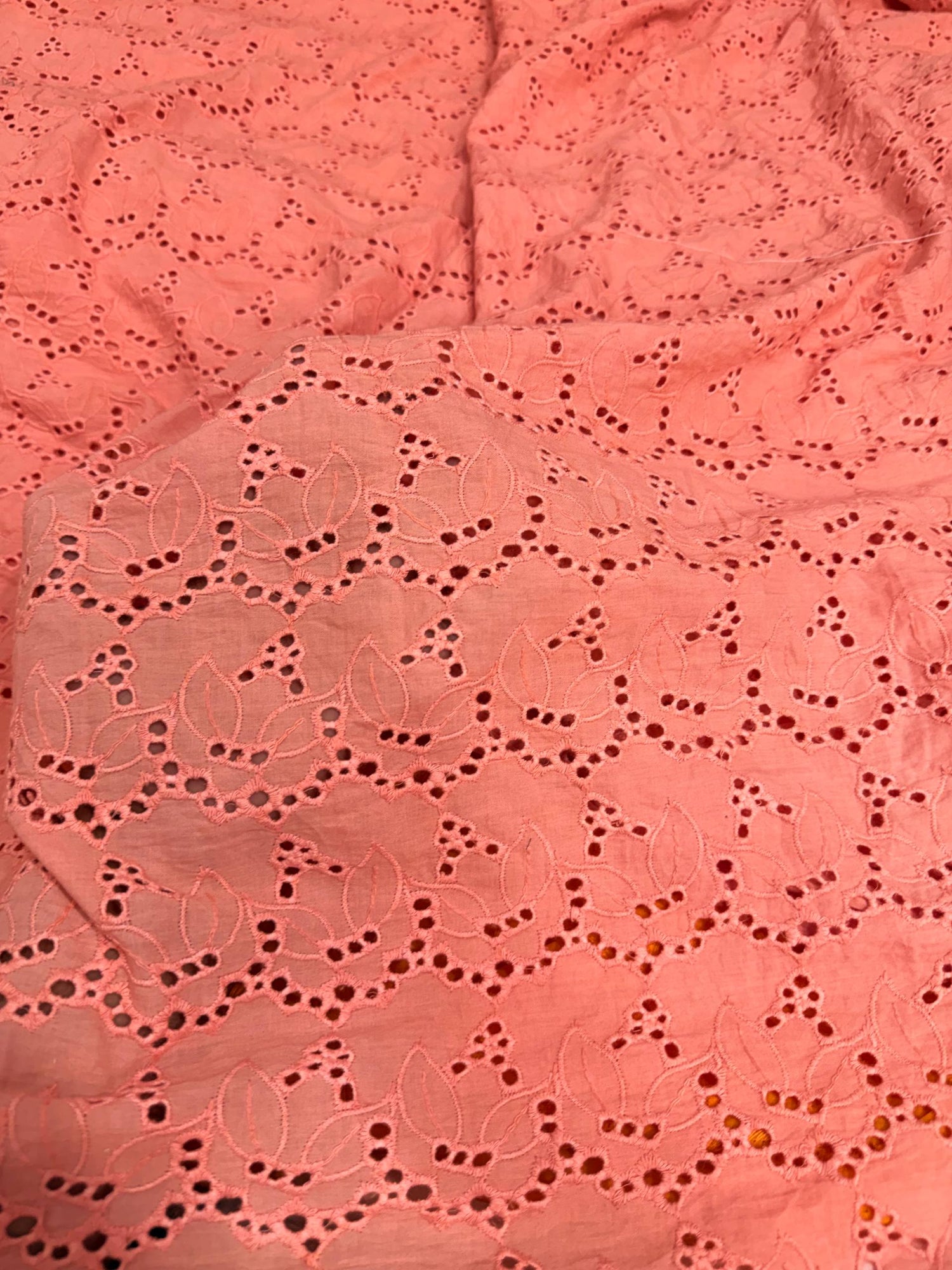 Most Premium Pure Hakuba Chikankari Cotton Fabric (Big WIDTH!!)