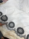 Most Premium Pure Hakuba Chikankari Cotton Fabric (Big WIDTH!!)