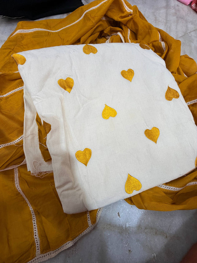 Most Premium Cotton Suit Collection (Complete Suit With Dupatta)