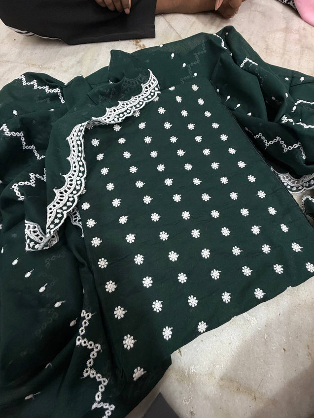 Most Premium Cotton Suit Collection (Complete Suit With Dupatta)