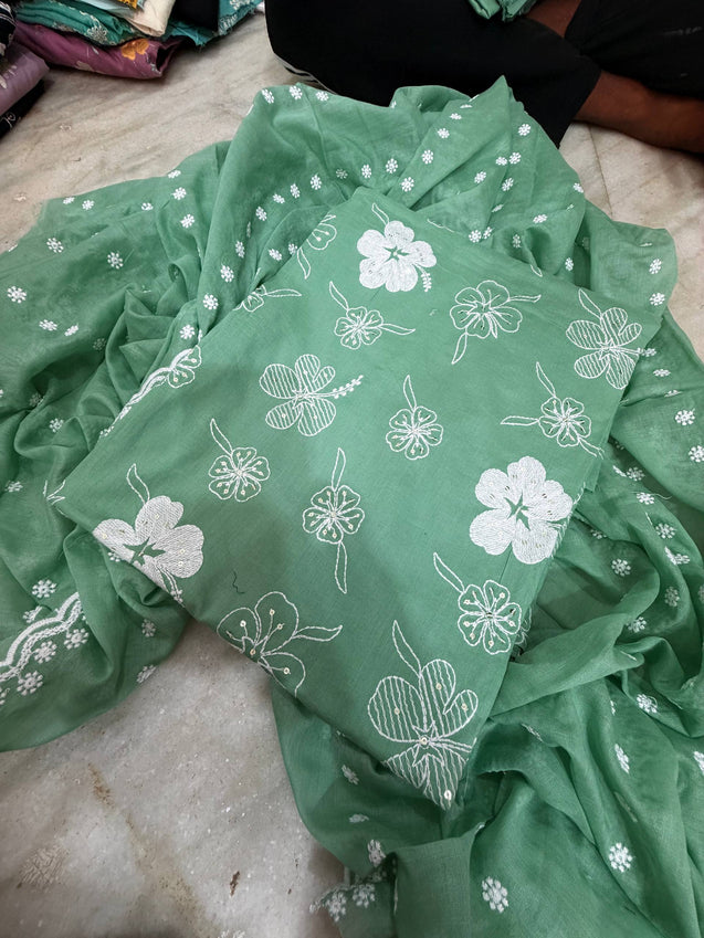 Most Premium Cotton Suit Collection (Complete Suit With Dupatta)
