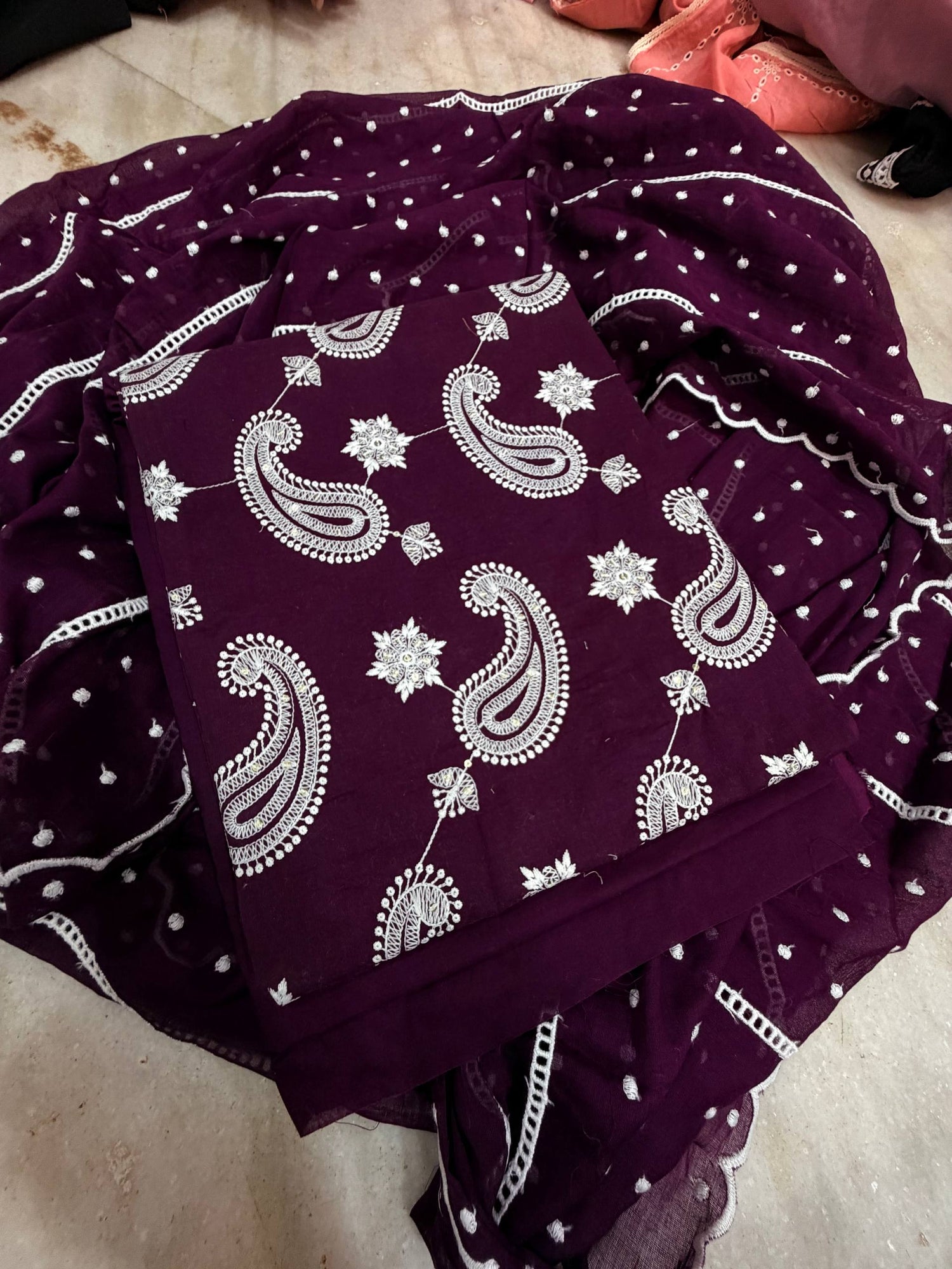 Most Premium Cotton Suit Collection (Complete Suit With Dupatta)