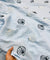 Premium Fine 3D Dori Work With Chikan On Pure Double Cloth Cotton (Big WIDTH!!)