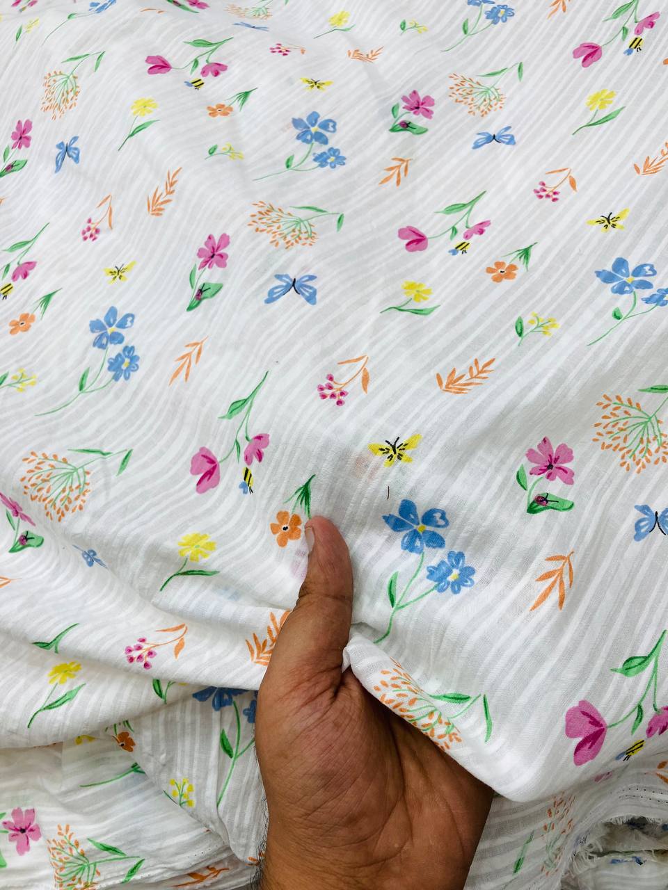 Most Premium Pure Modal Cotton Printed FABRIC (Big WIDTH!!)
