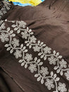 Premium Fine Dori Thread Border On Pure Cotton (Big WIDTH!!)