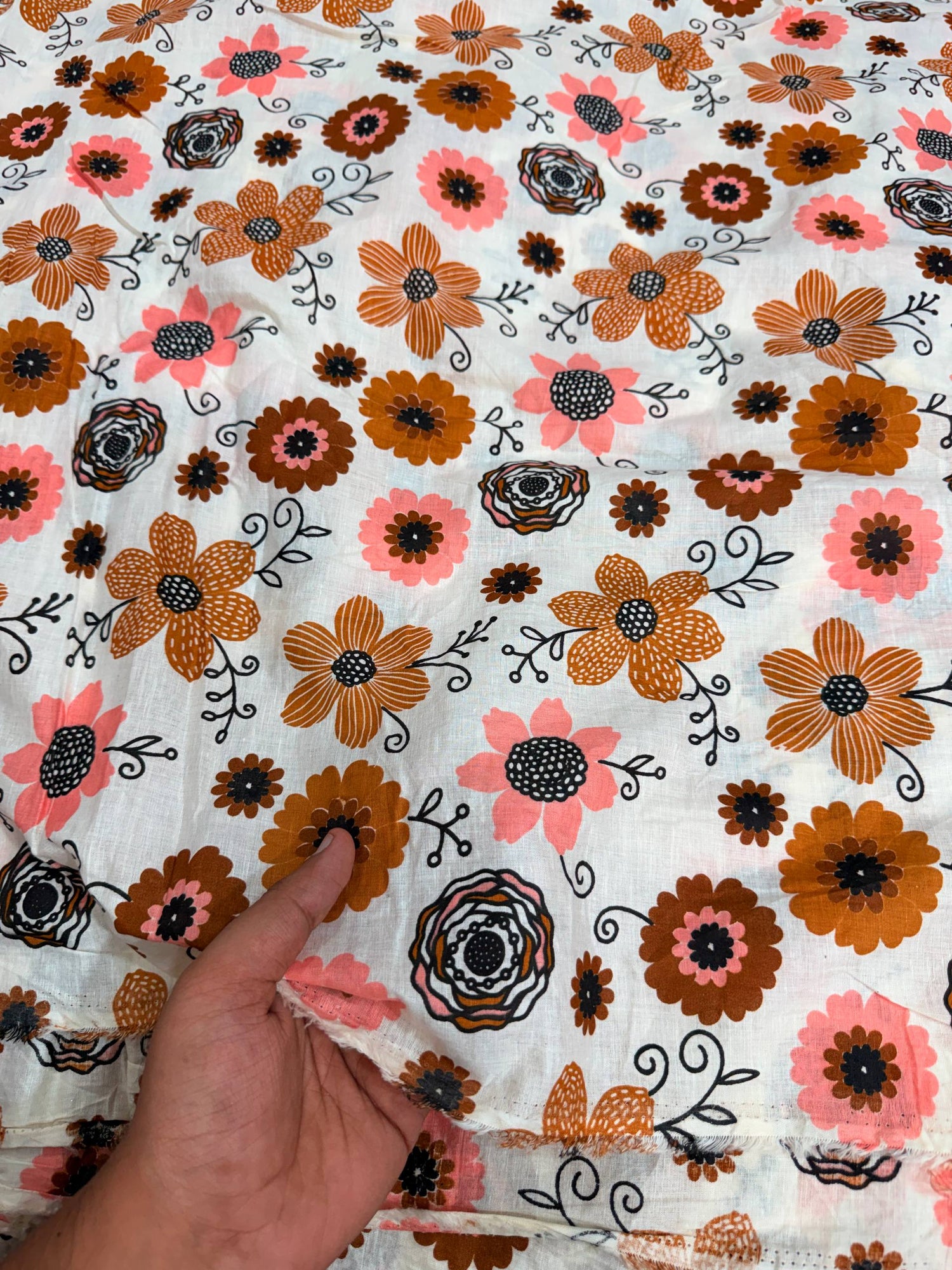 Most Premium Pure Cotton PRINTED FABRIC (Big WIDTH!!)