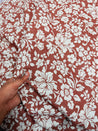 Most Premium Pure Linen Cotton Printed Fabric (Big WIDTH!!)