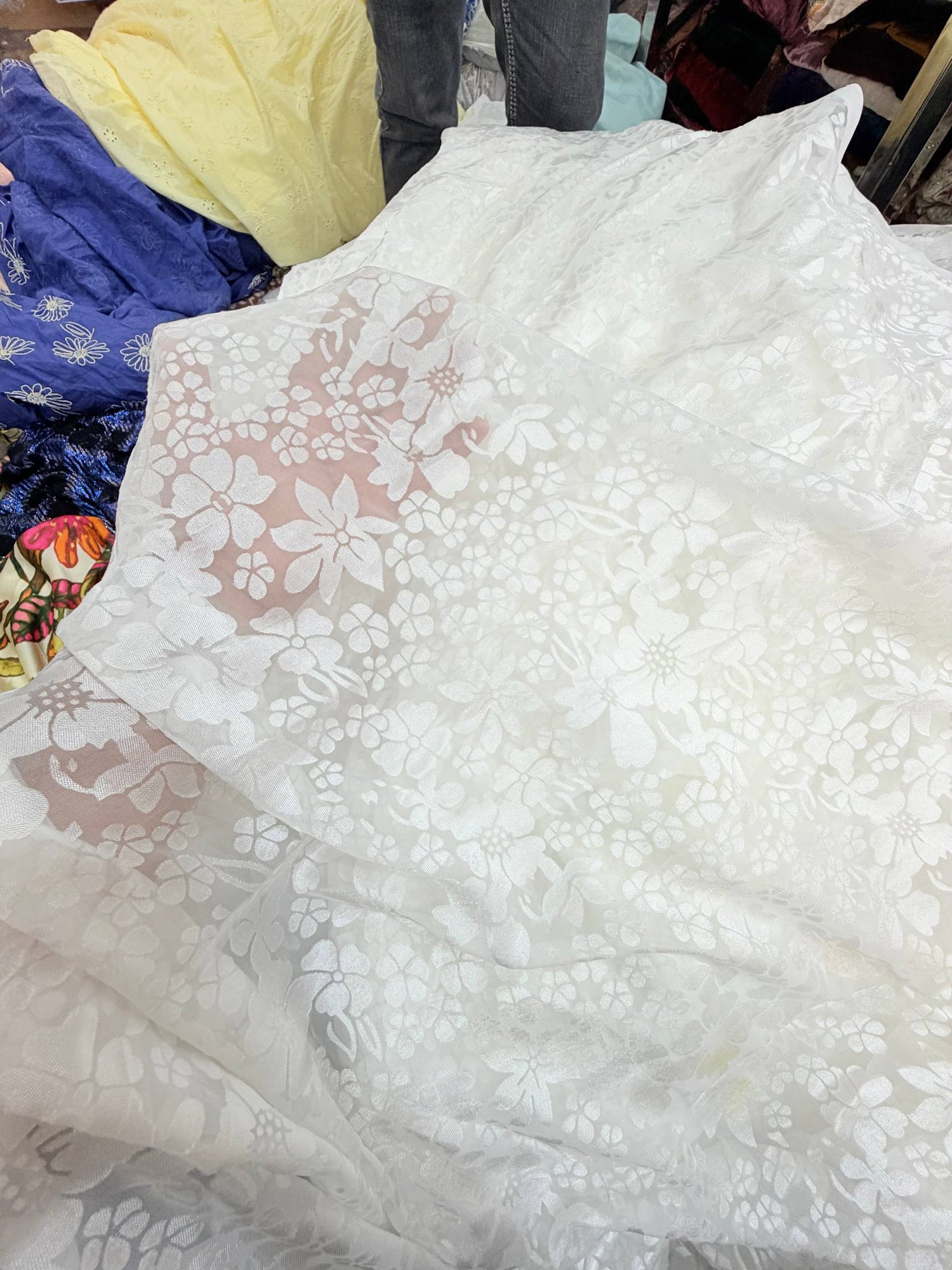 Most Premium Imported Satin Brasso Velvet (Dyeable Also)