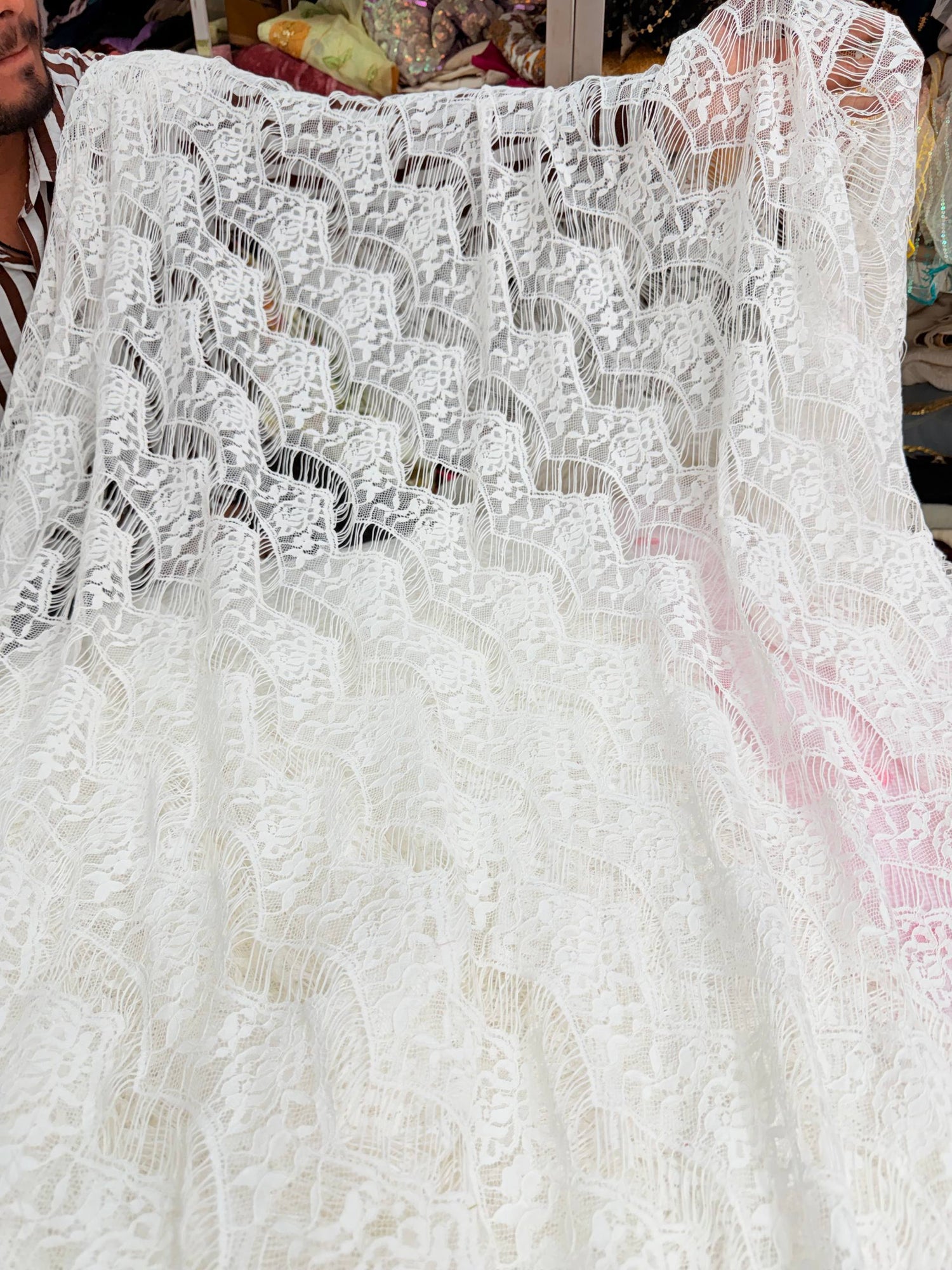 Most Premium Imported Crosia FABRIC (Big WIDTH!!)
