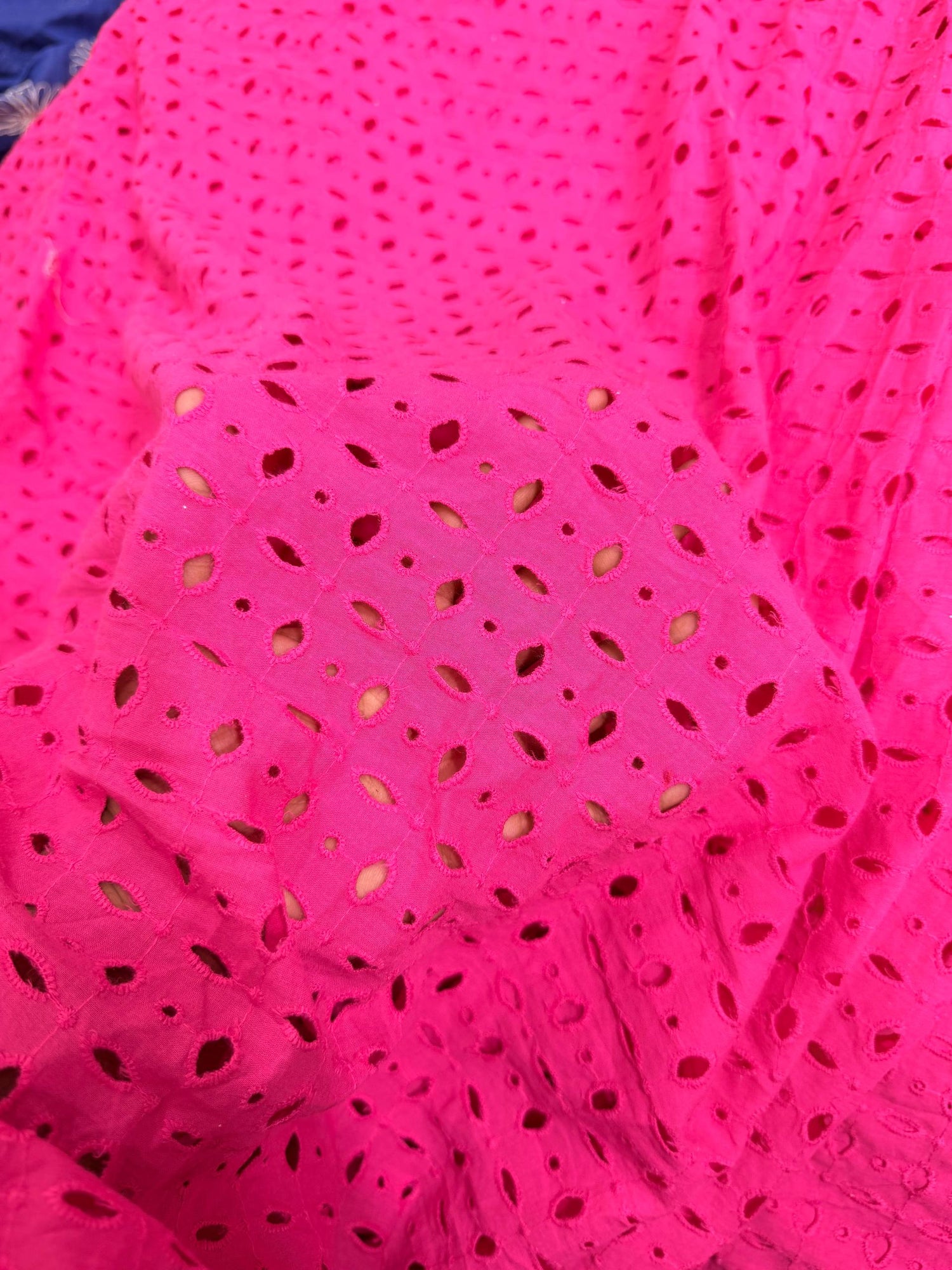 Most Premium Pure Hakuba Chikankari Cotton Fabric (Big WIDTH!!)