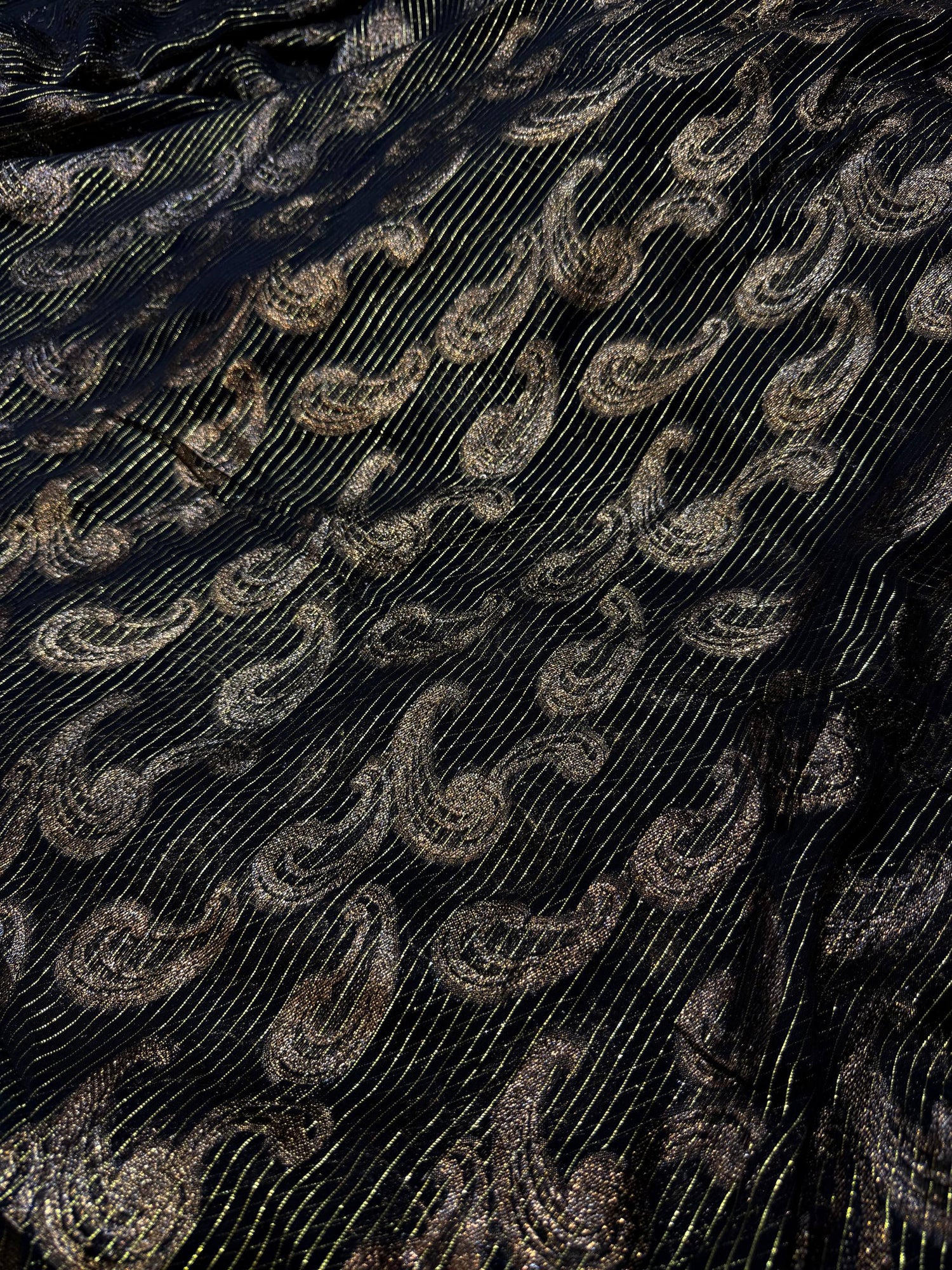 Most Premium Fine Zari Weaving On Pure Georgette FABRIC