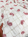 Most Premium Pure Linen Cotton Printed Fabric (Big WIDTH!!)