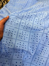 Most Premium Pure Hakuba Chikankari Cotton Fabric (Big WIDTH!!)