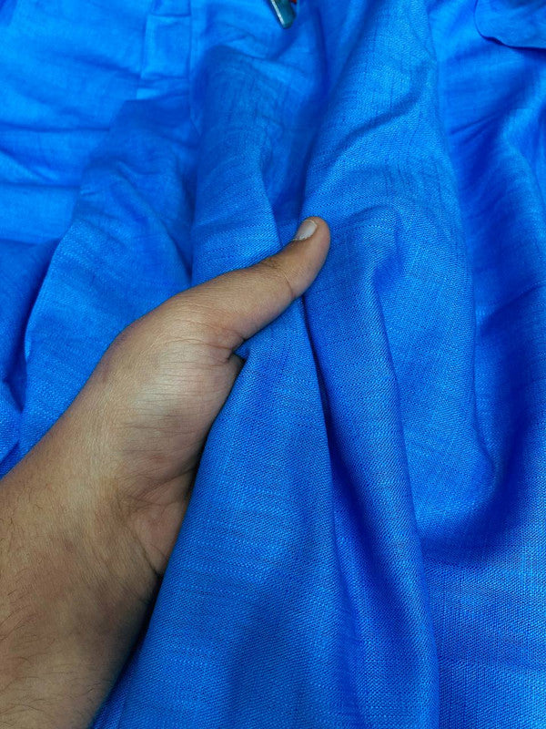 Most Premium Branded Export LINEN FABRICS (Big WIDTH!!) - Powder Blue 2