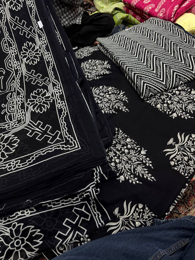 Premium BRANDED Pure Cotton PRINTED Suits (Complete Suit With Dupatta)