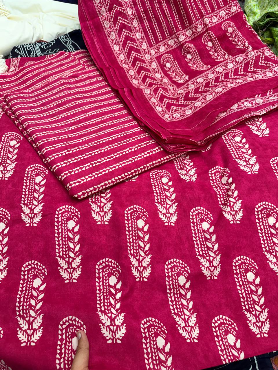 Premium BRANDED Pure Cotton PRINTED Suits (Complete Suit With Dupatta)