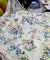 Most Premium Pure Hakuba Chikankari PRINTED Cotton Fabric (Big WIDTH!!)