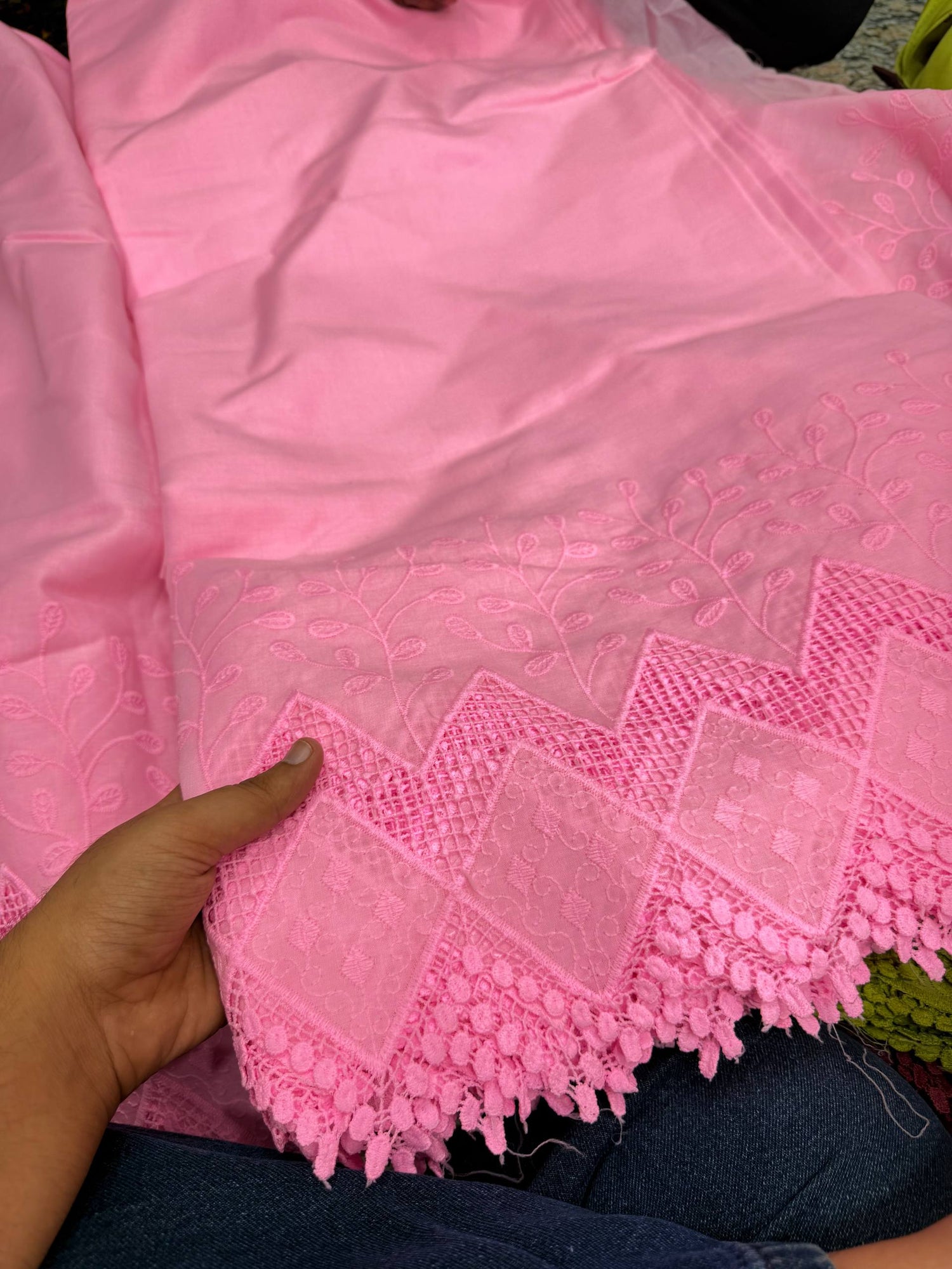 Most Premium Collection Of Cotton Fabric - Applique Fabric