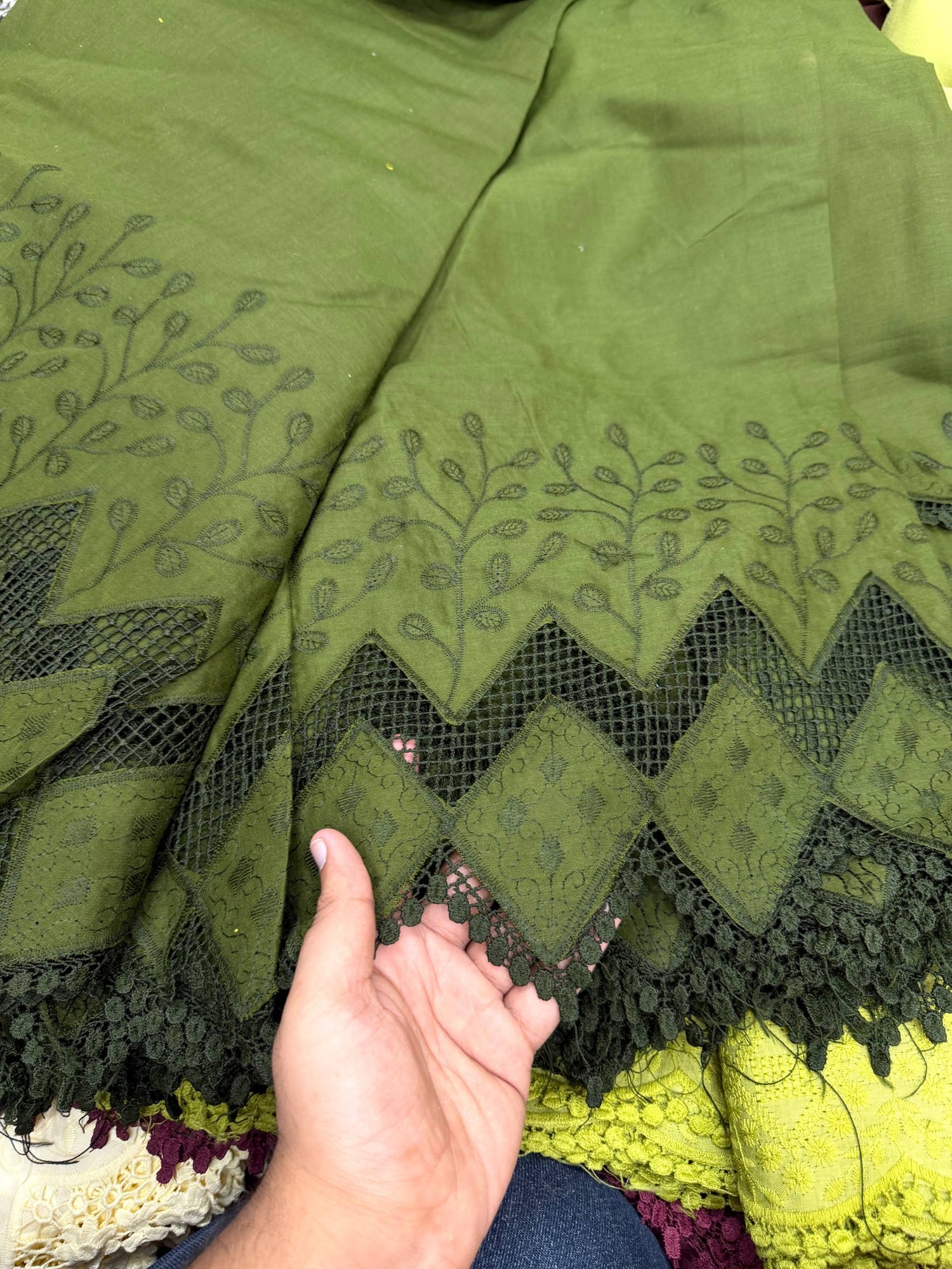 Most Premium Collection Of Cotton Fabric - Applique Fabric