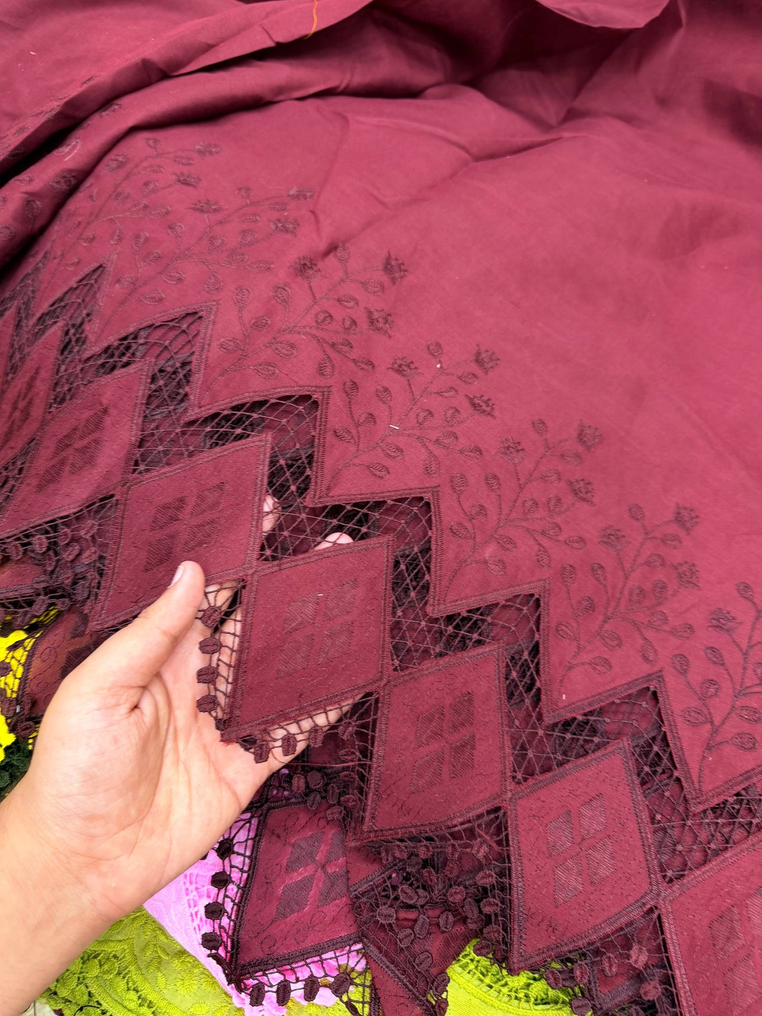 Most Premium Collection Of Cotton Fabric - Applique Fabric