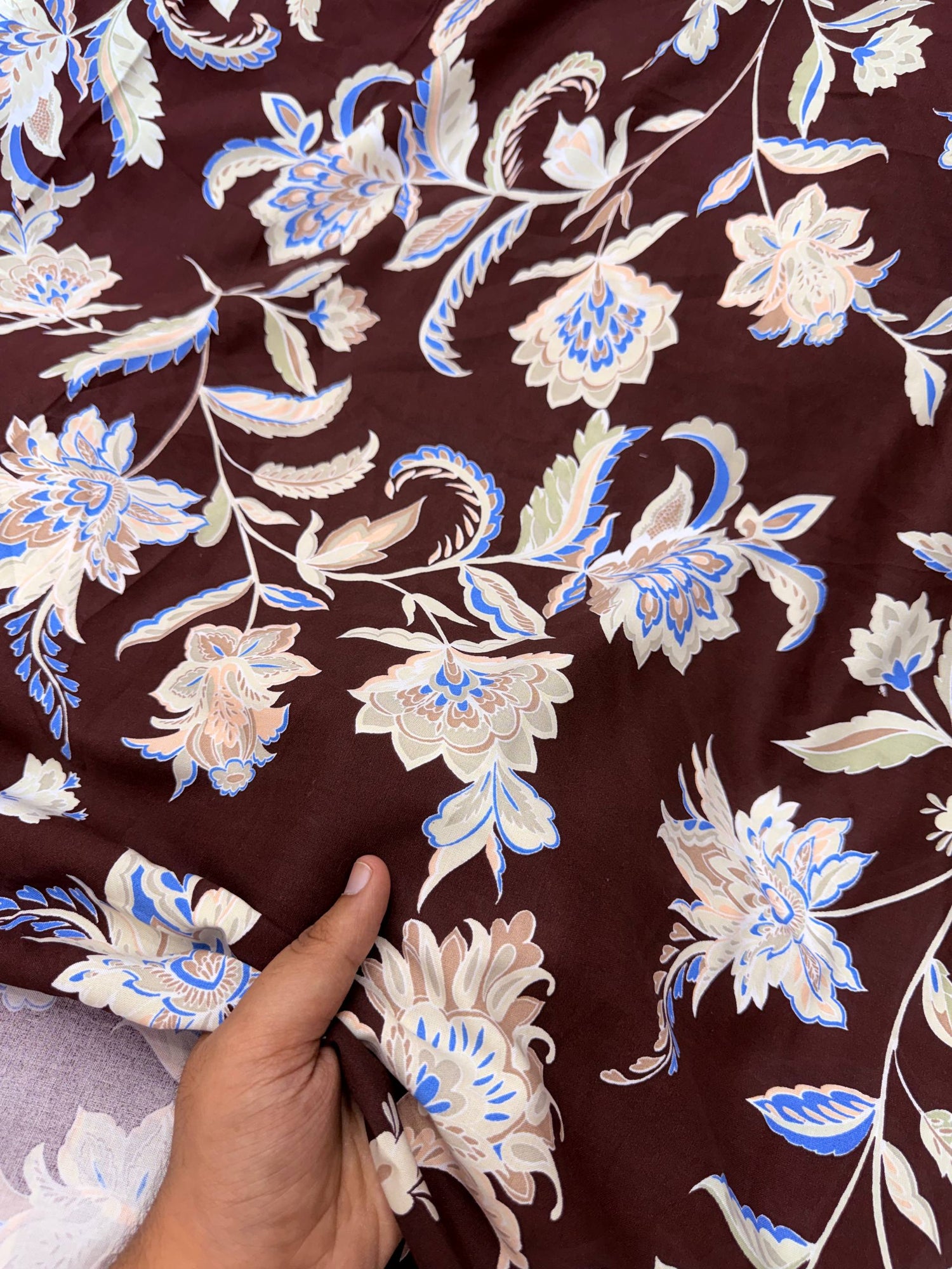 Most Premium Pure Modal Cotton Printed FABRIC (Big WIDTH!!)