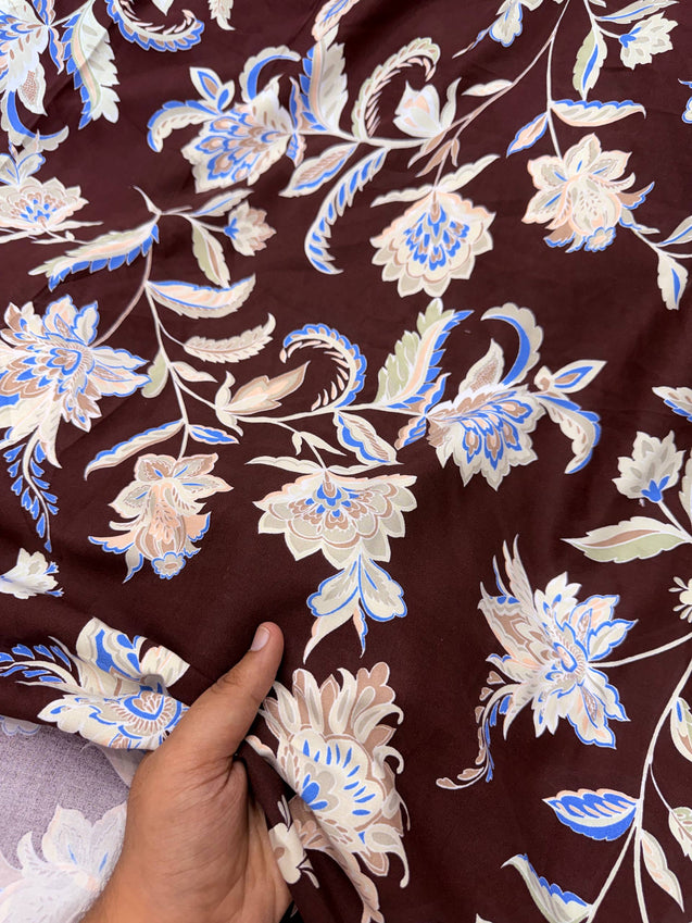 Most Premium Pure Modal Cotton Printed FABRIC (Big WIDTH!!)
