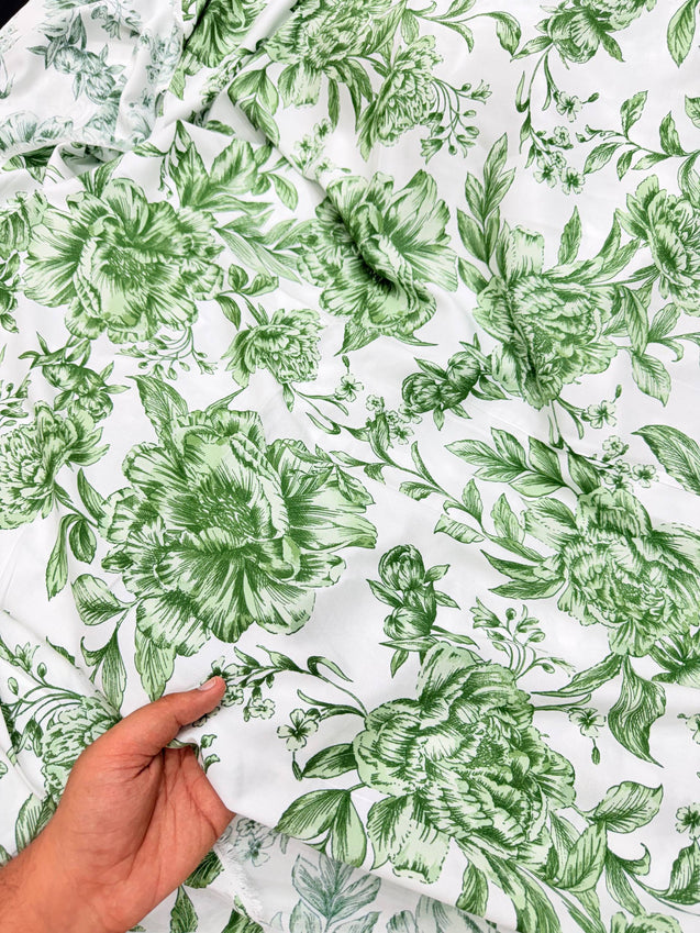 Most Premium Pure Modal Cotton Printed FABRIC (Big WIDTH!!)