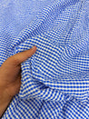 Most Premium Pure Cotton Checks PRINTED FABRIC (Big WIDTH!!)