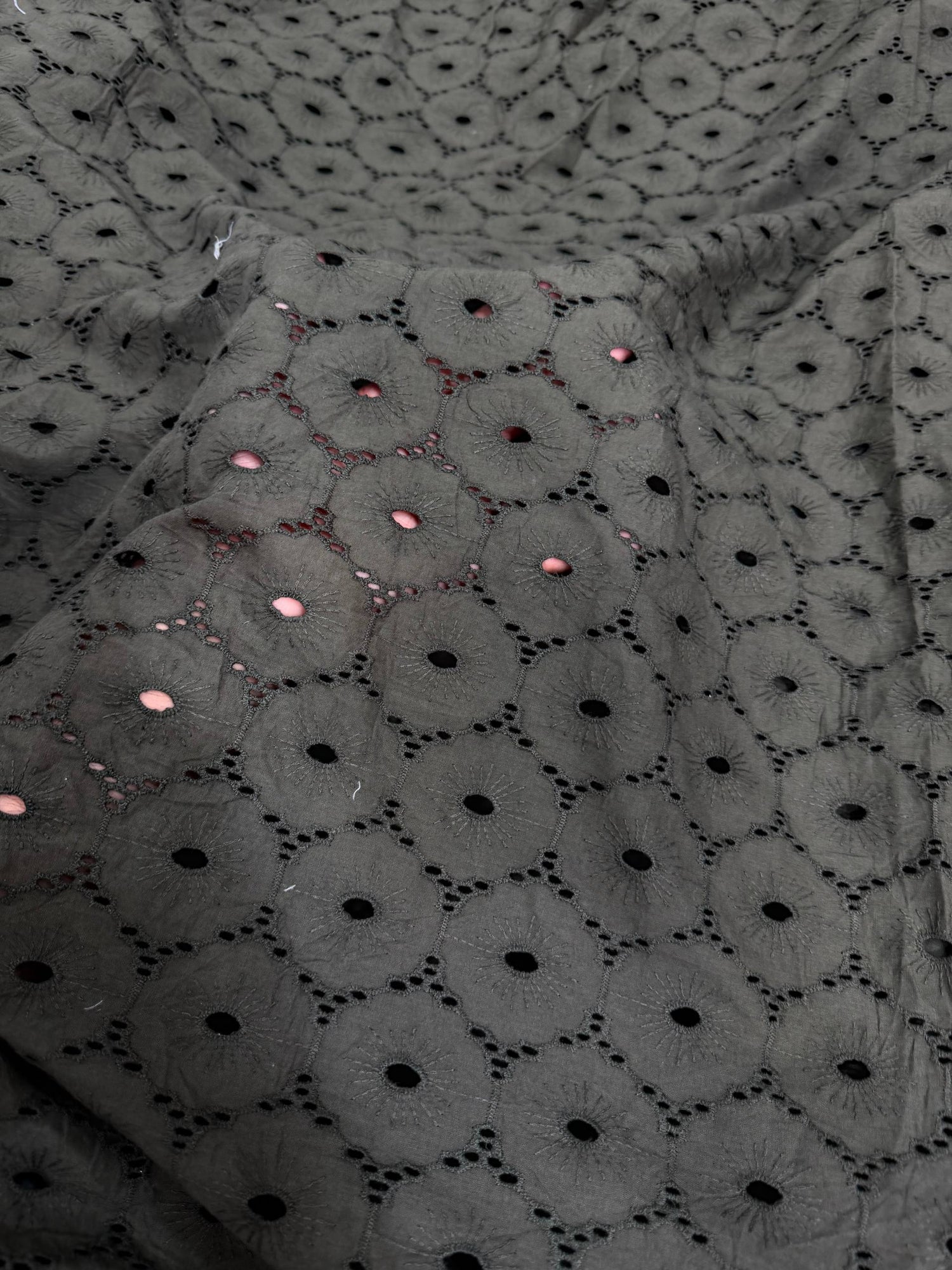 Most Premium Pure Hakuba Chikankari Cotton Fabric (Big WIDTH!!)