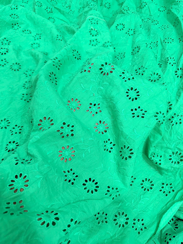 Most Premium Pure Hakuba Chikankari Cotton Fabric (Big WIDTH!!)