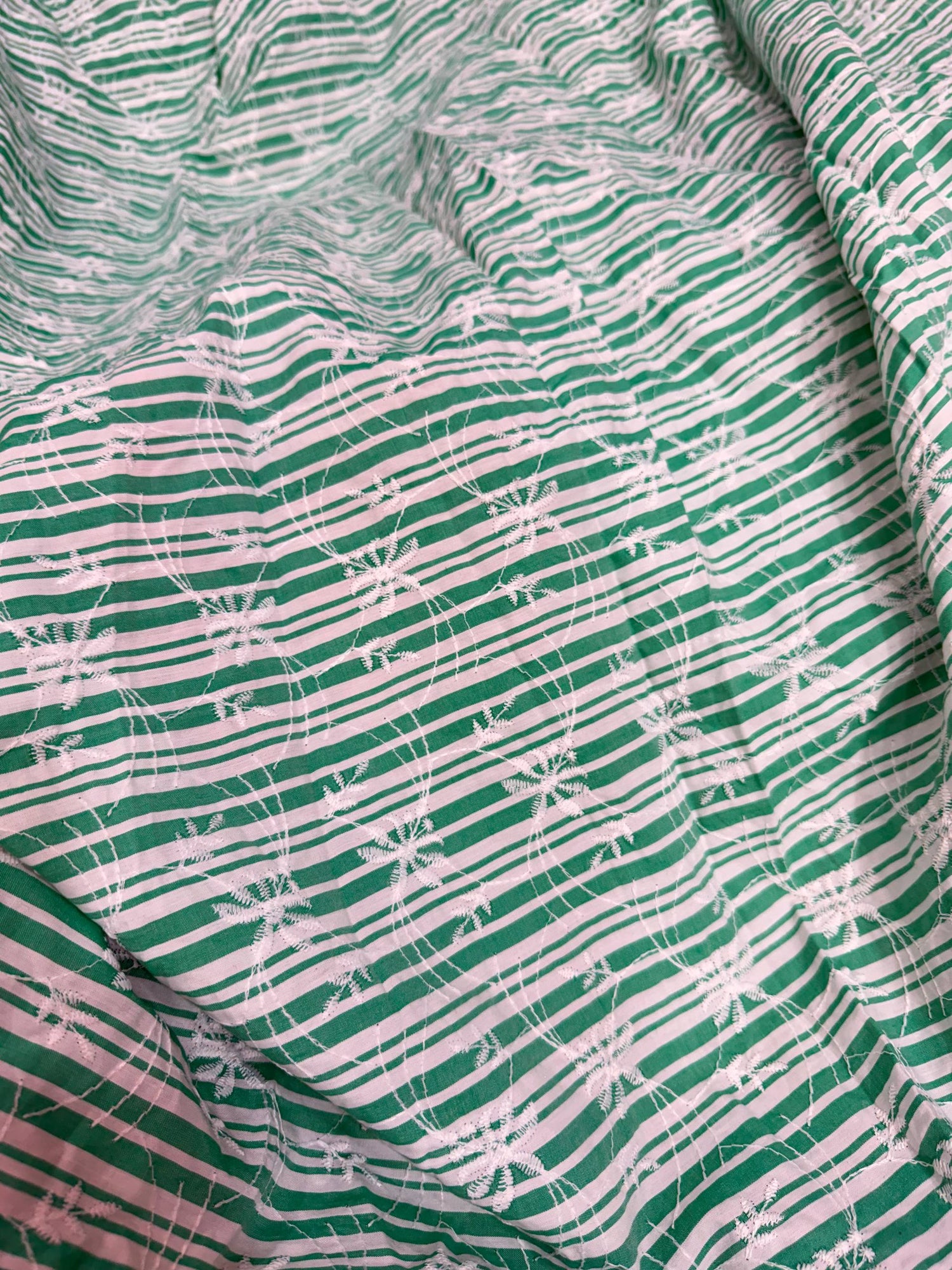 Most Premium Pure Hakuba Chikankari Cotton Fabric (Big WIDTH!!)