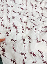 Most Premium Pure Hakuba Chikankari Cotton Fabric (Big WIDTH!!)