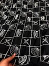 Most Premium Pure Hakuba Chikankari Cotton Fabric (Big WIDTH!!)