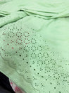 Most Premium Pure Hakuba Chikankari Cotton Fabric (Big WIDTH!!)