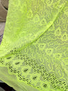 Most Premium Pure Hakuba Chikankari Cotton Fabric (Big WIDTH!!)