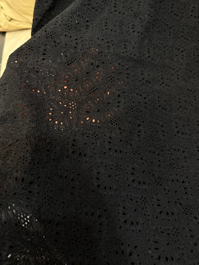 Most Premium Pure Hakuba Chikankari Cotton Fabric (Big WIDTH!!)