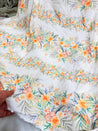 Most Premium Pure Linen Cotton Printed Fabric (Big WIDTH!!)