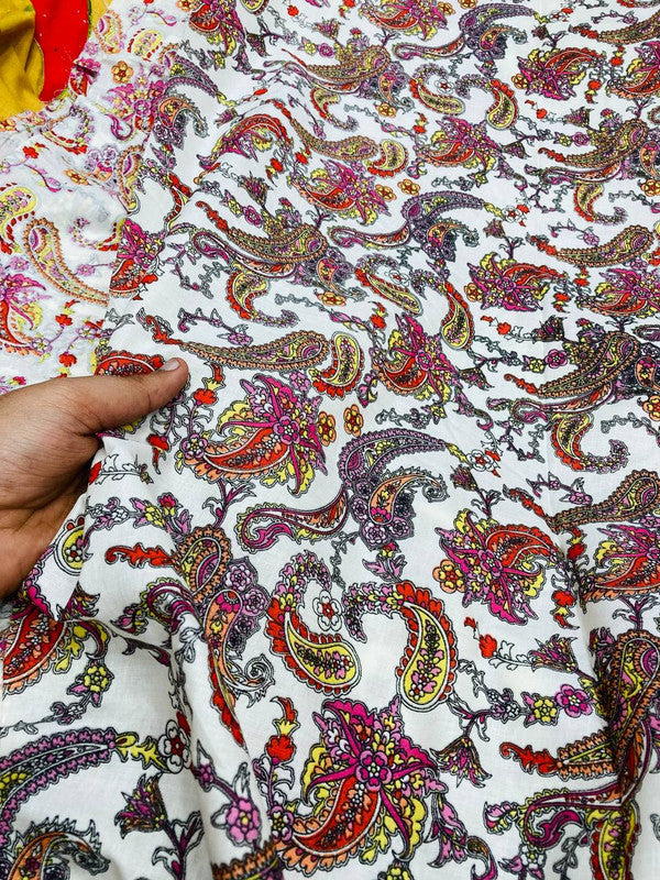Most Premium Pure Cotton 80*80 Printed FABRIC (Big WIDTH!!)