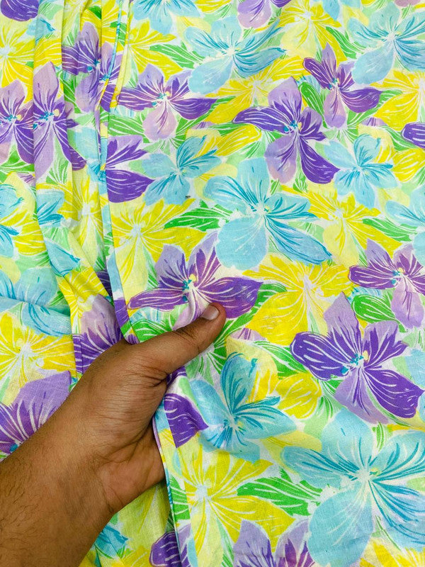Most Premium Pure Cotton 80*80 Printed FABRIC (Big WIDTH!!)