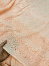 Most Premium Pure Hakuba Chikankari Embroidery On Pure Cotton FABRIC (Big WIDTH!!)