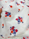 Most Premium Pure Cotton Hakuba Chikankari Printed Fabric (Big WIDTH!!)