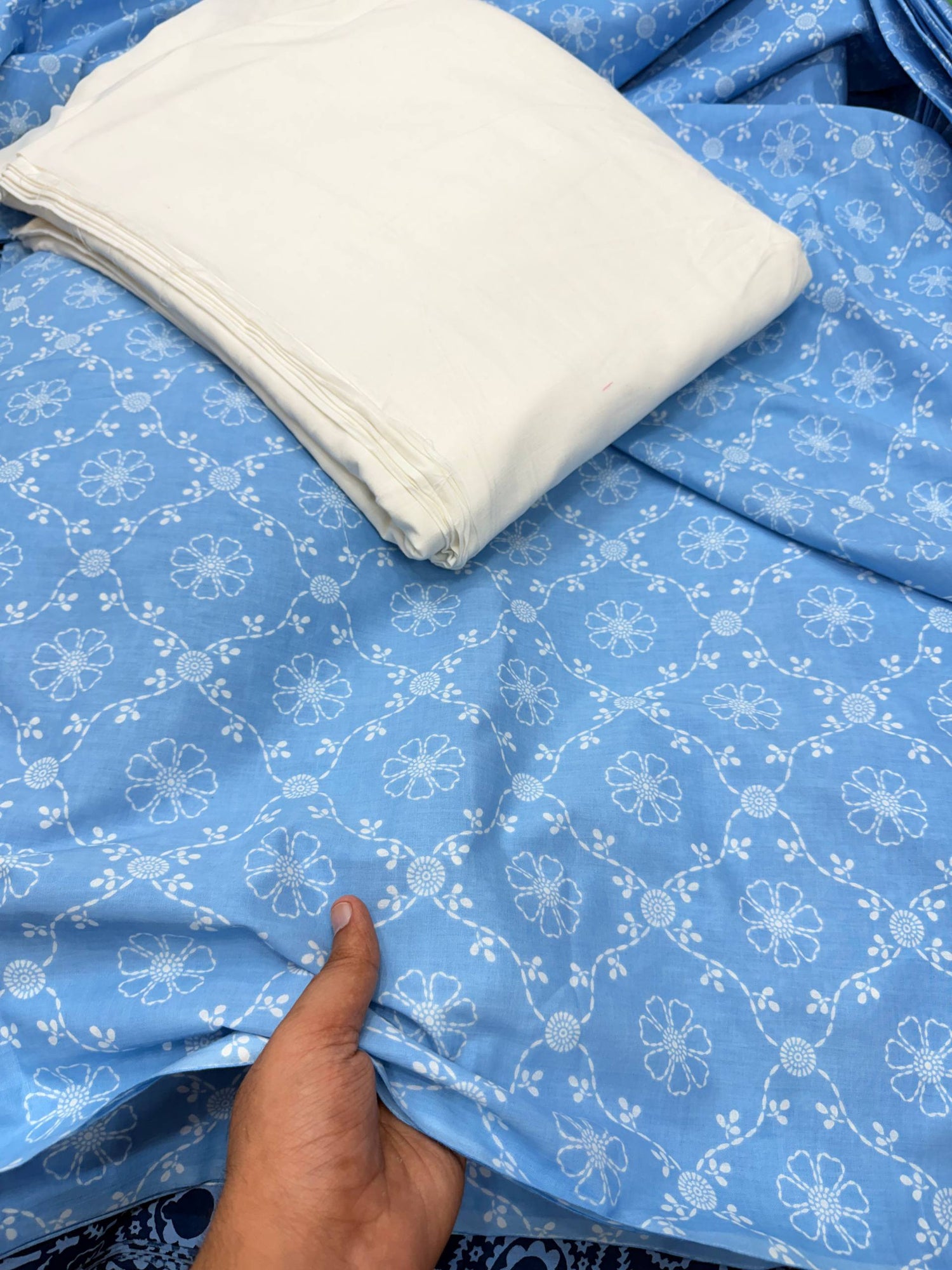 Premium BRANDED Pure Cotton PRINTED Suits (Top & Bottom)