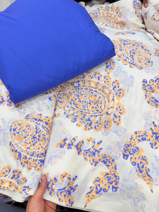 Premium BRANDED Pure Cotton PRINTED Suits (Top & Bottom)
