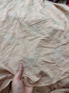 Premium Fine 3D Dori Work With Chikan On Pure Cotton FABRIC (Big WIDTH!!)
